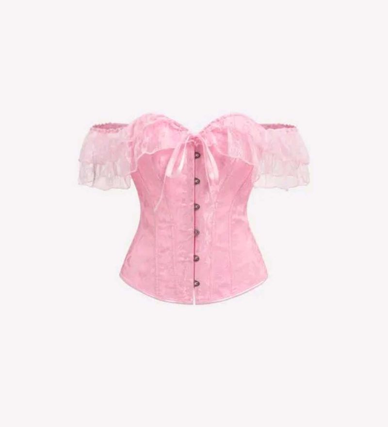 Pink Corset Top
