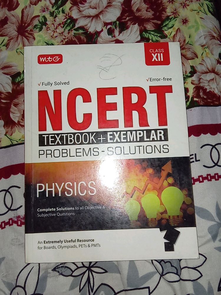 Class 12 Physics Mtg Textbooks+Exemplar