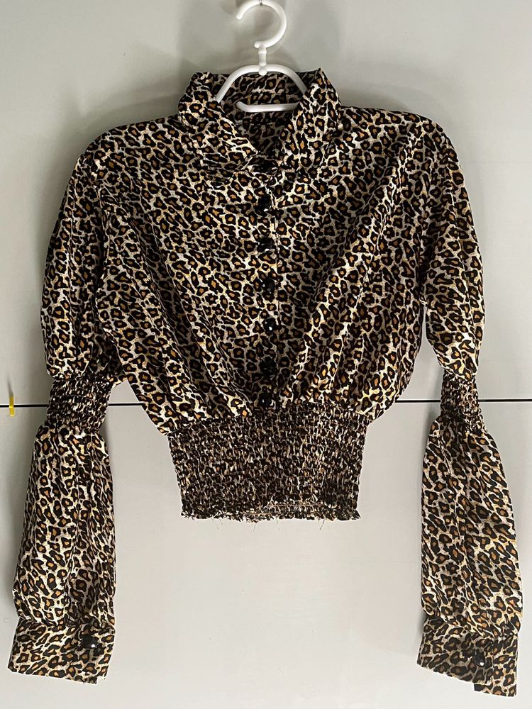 Leopard 🐆 Printed Crop Top