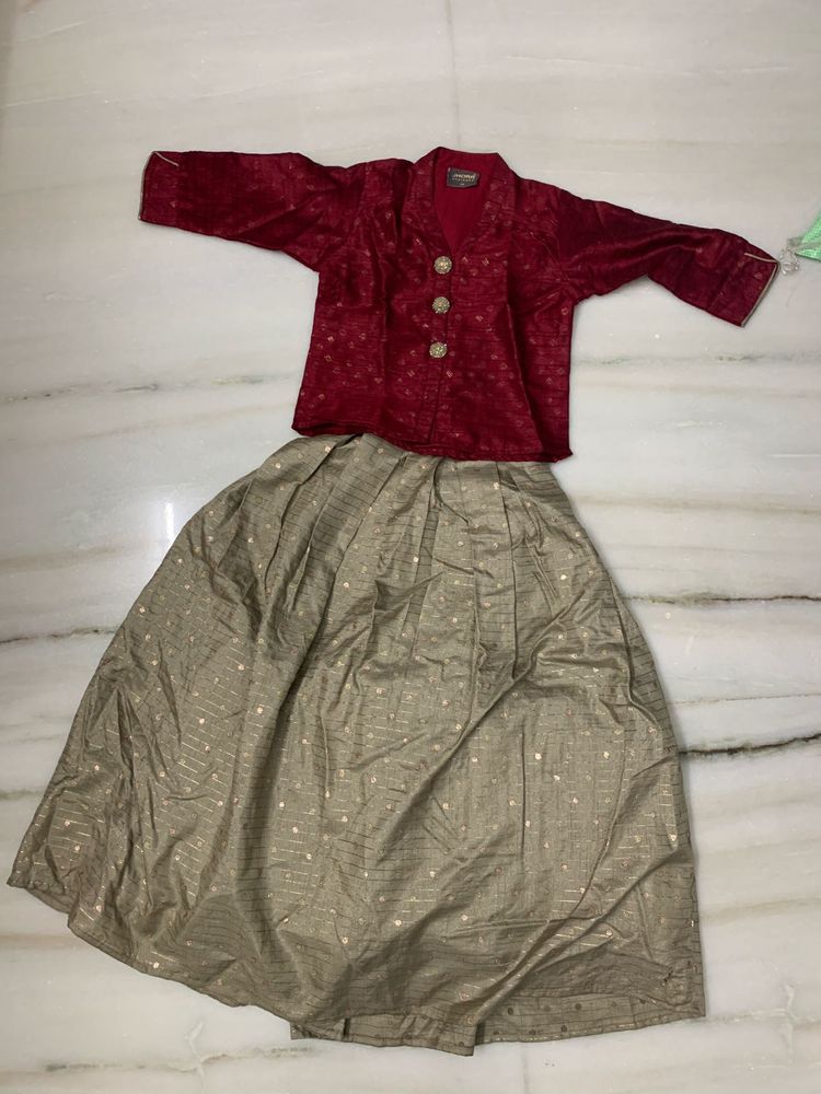 Banarasi Cute Lehenga Set