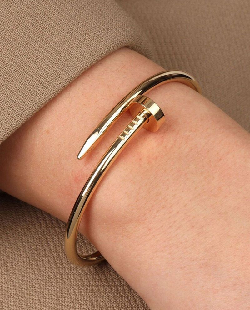Cartier - Gold Nail Bangle