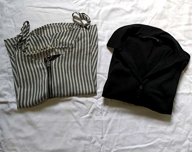 White N Black Tops Combo