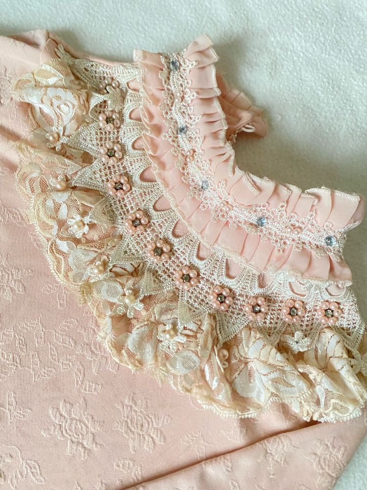Pink Lace Dress