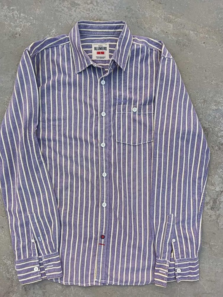 BlumerQ Striped shirt
