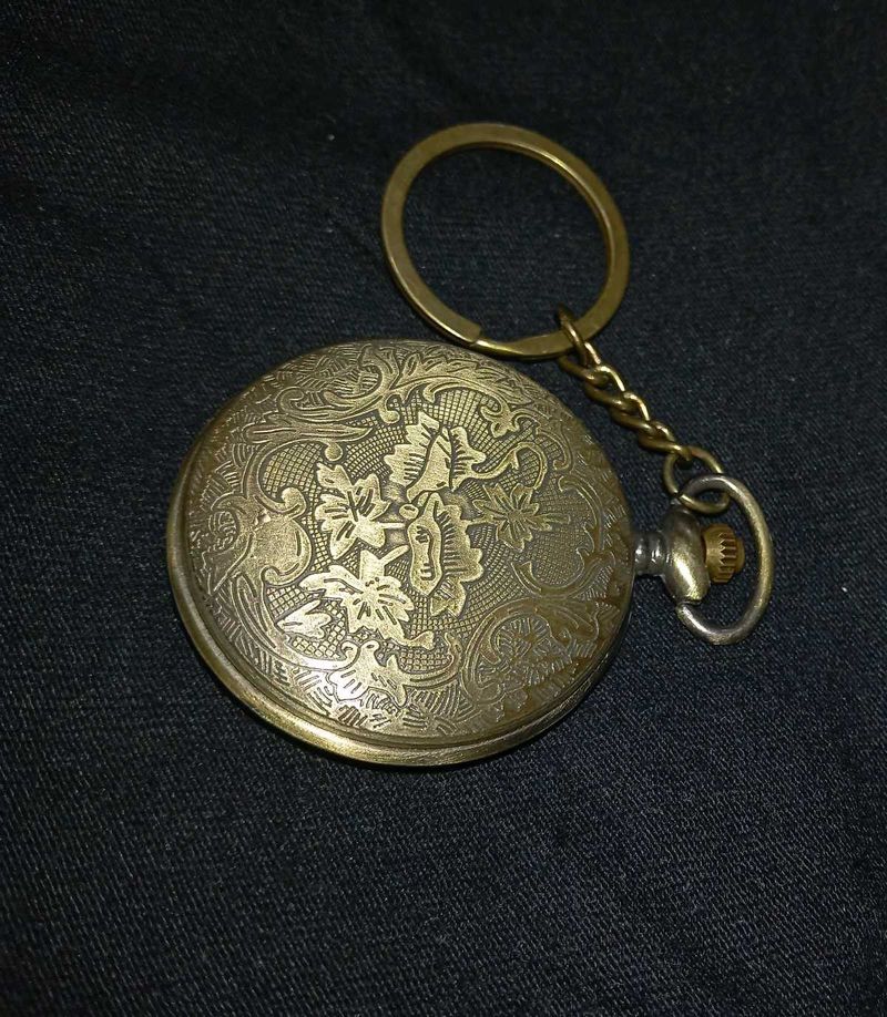 Pocket Watch from COORG, copper plated⏱️