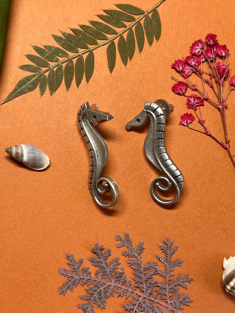 Seahorse Stud Earrings