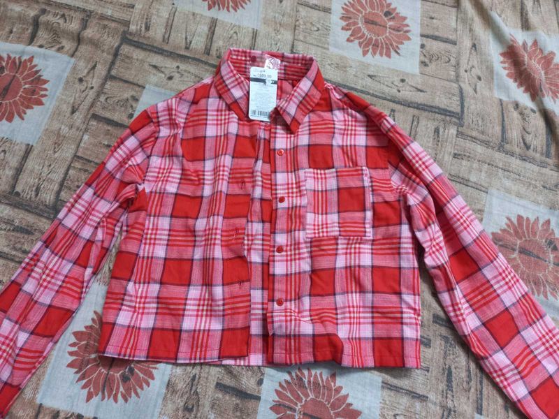 Crop Shirt | Full Sleeve | Max