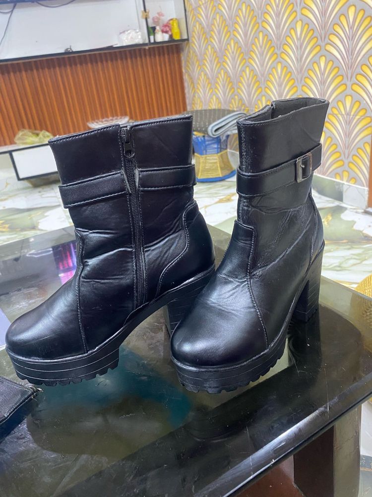 Leather Boots
