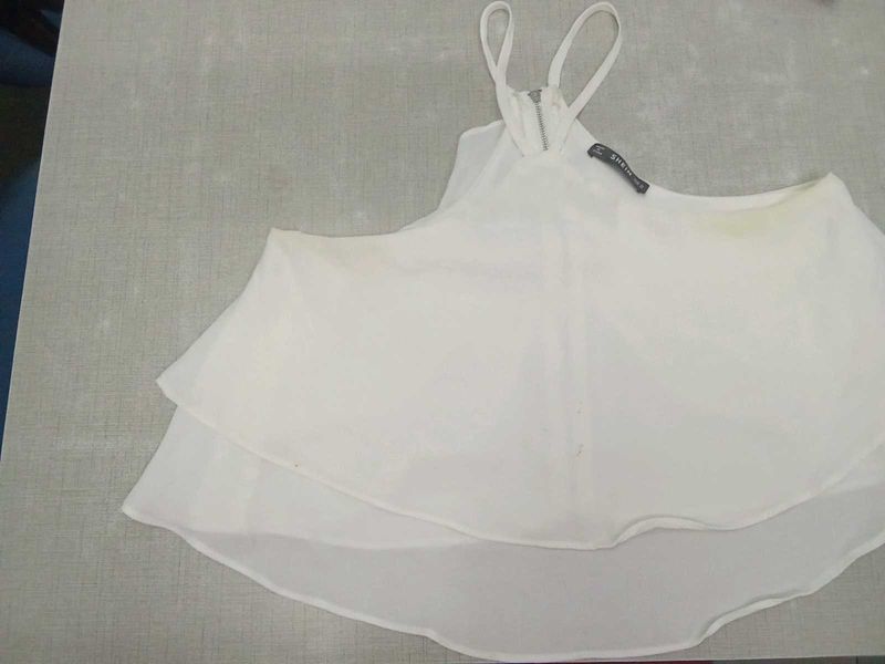 SHEIN Strap White Top
