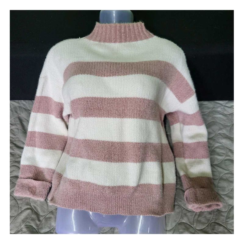 Striped Knit Sweater
