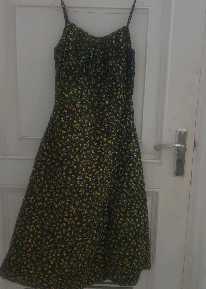 Floral Print Midi Dress