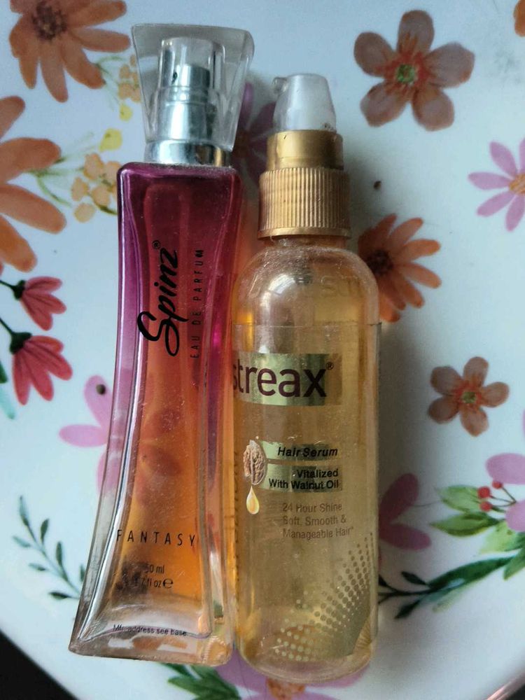 Perfume and Hair Serum Combo