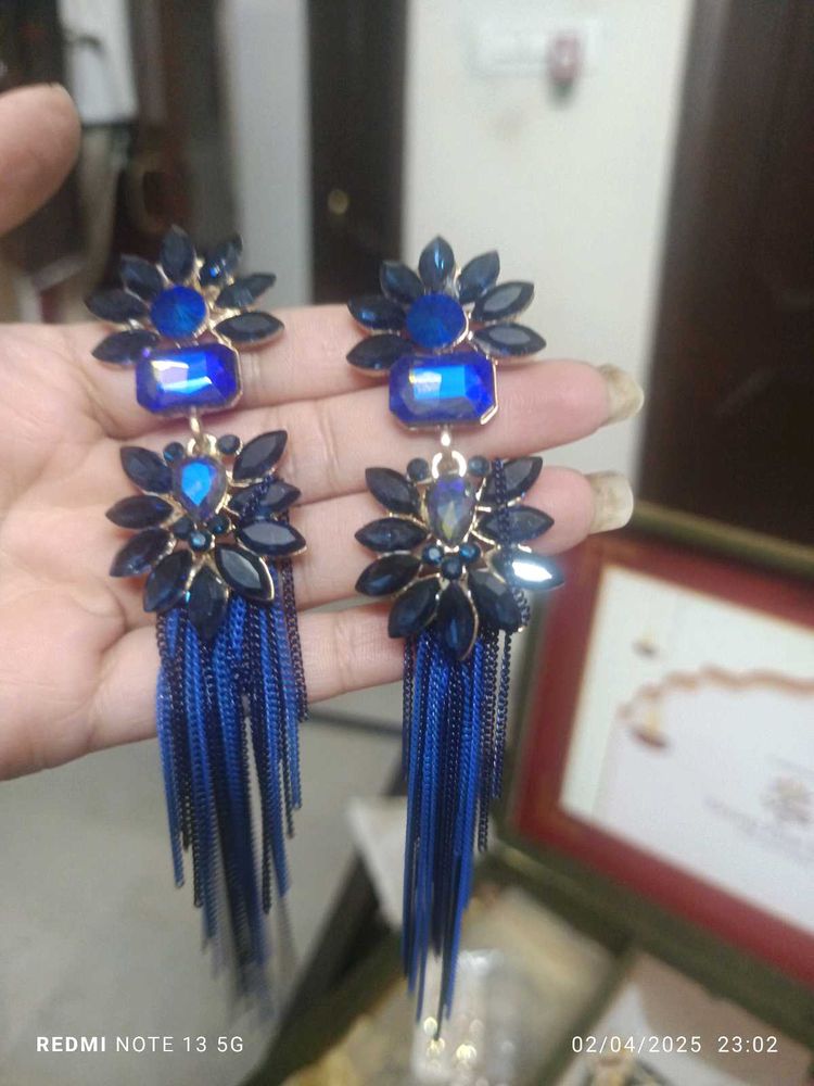 Blue Earrings