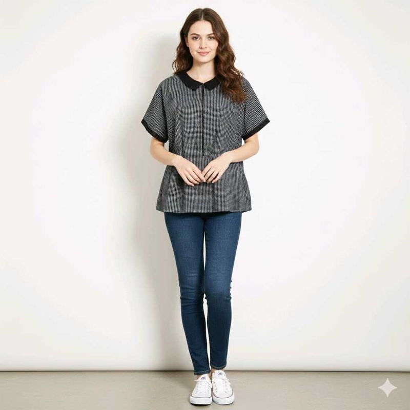 Sale Offers🔖Branded Beautiful Chex Women Top 😍