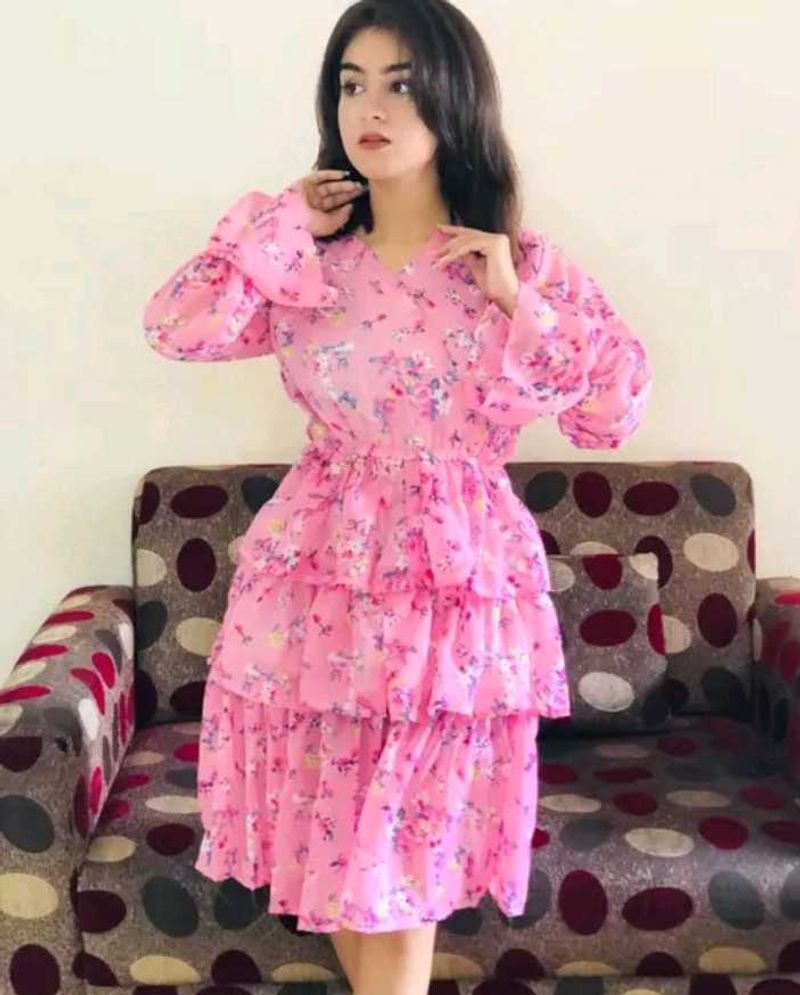 GIRLY PINK DRESS 💅💝