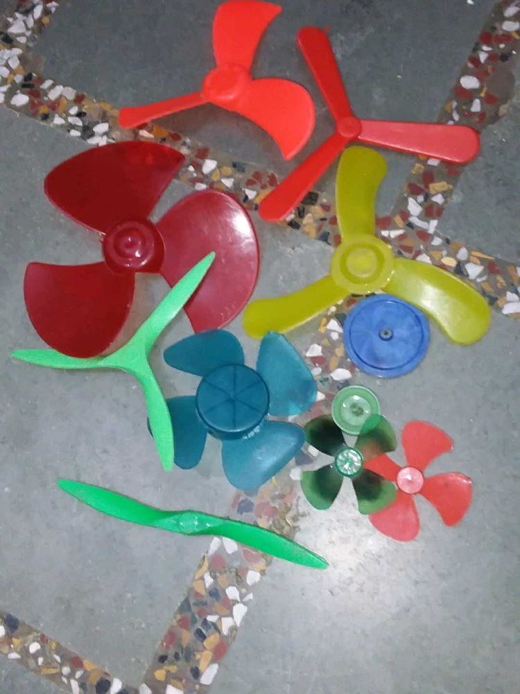 Colorful Fan Blades - ,propeller For DC Motor