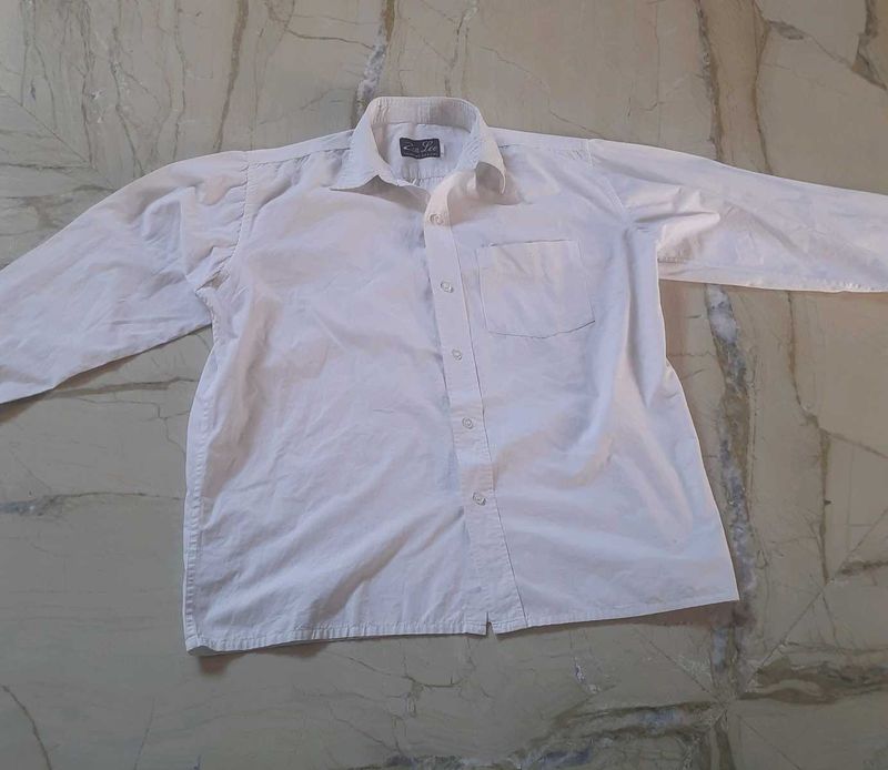 White Shirt Comfort Casual