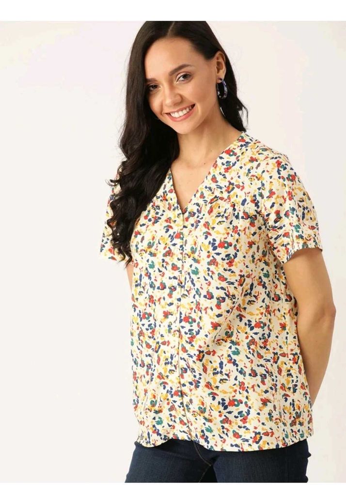 Floral Print Top