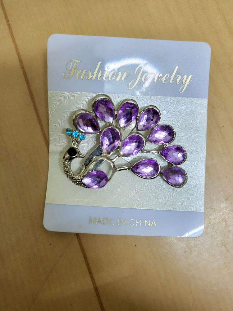 Silver Broach