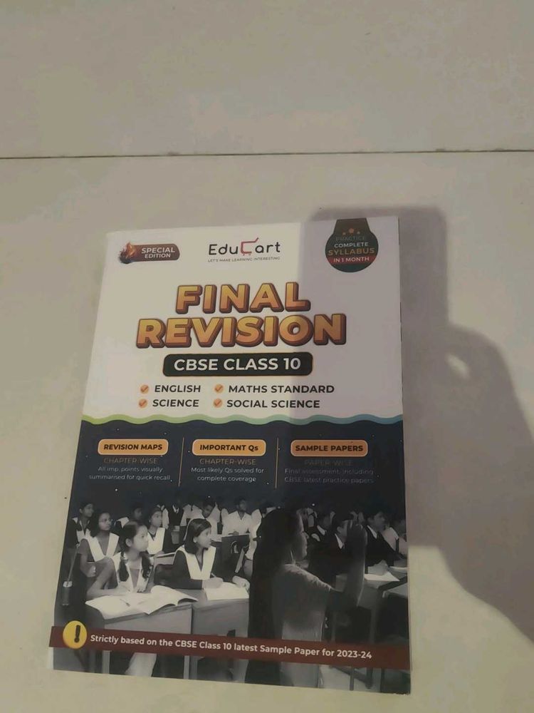 Educat Class 10th CBSE Course &#34;Final Rivision&#34; .
