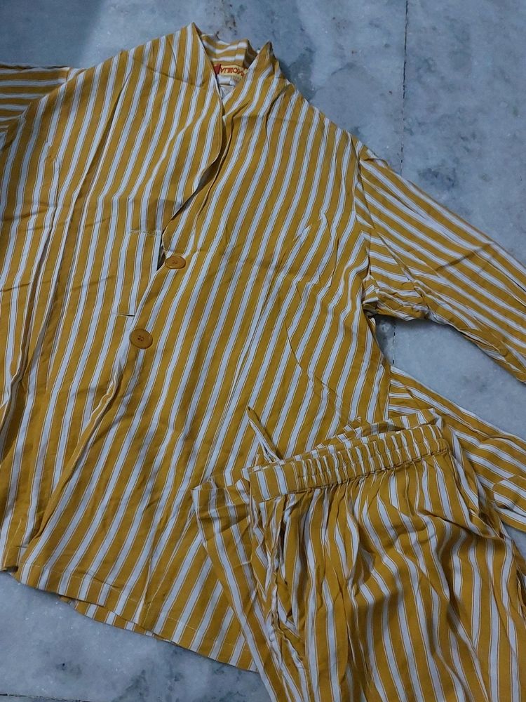 Yellow Co Ord Set
