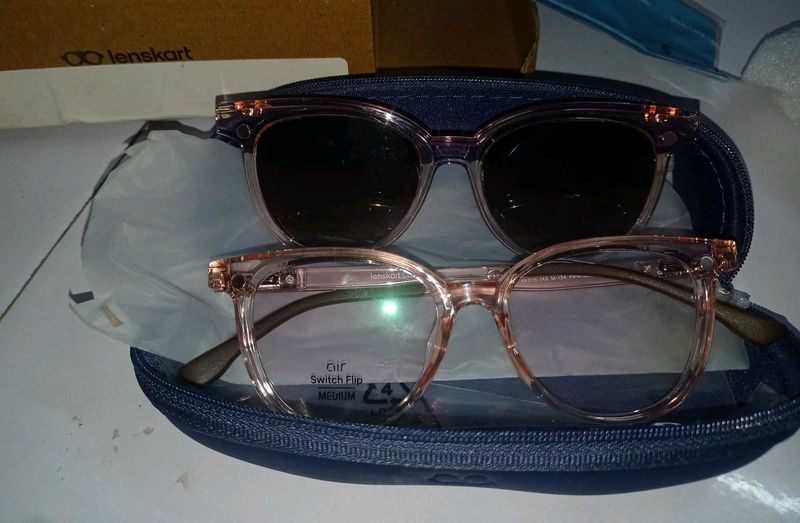 lenskart Air Clip On Premium Eyeglasses With 😎