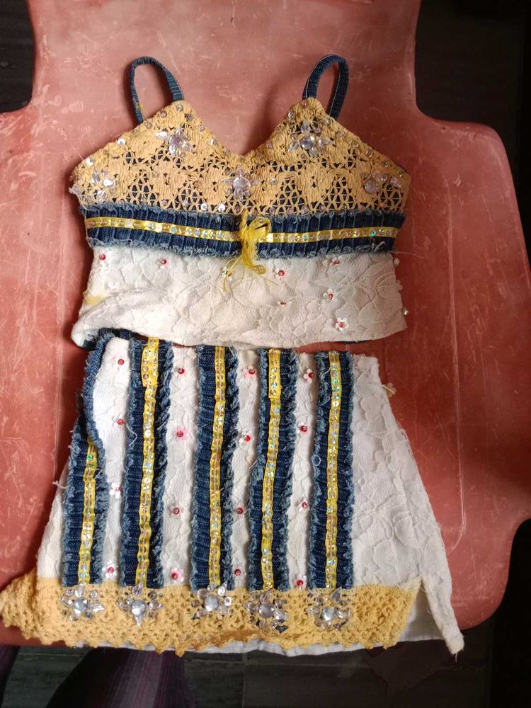 Baby Skirt And Top