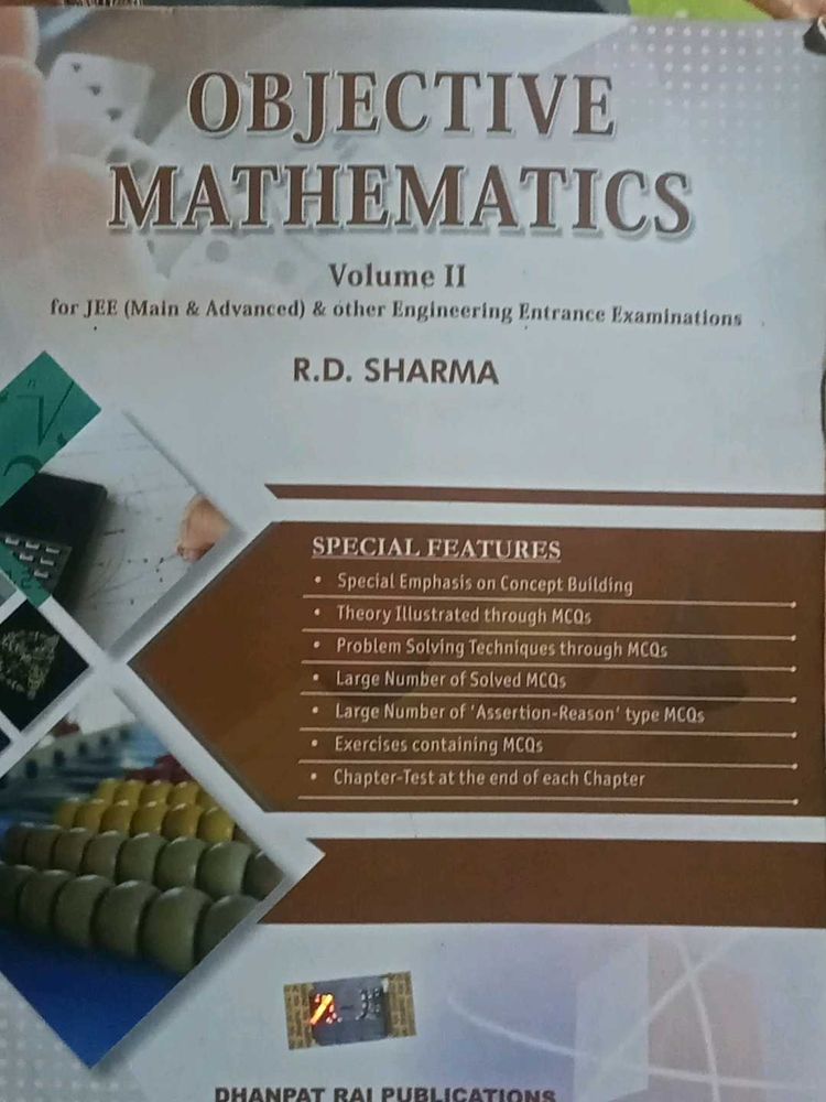 Objective Mathematics Vol II by R.D. Sharma - JEE