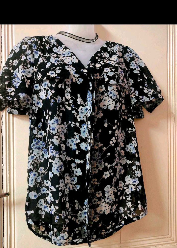 Floral Print Top