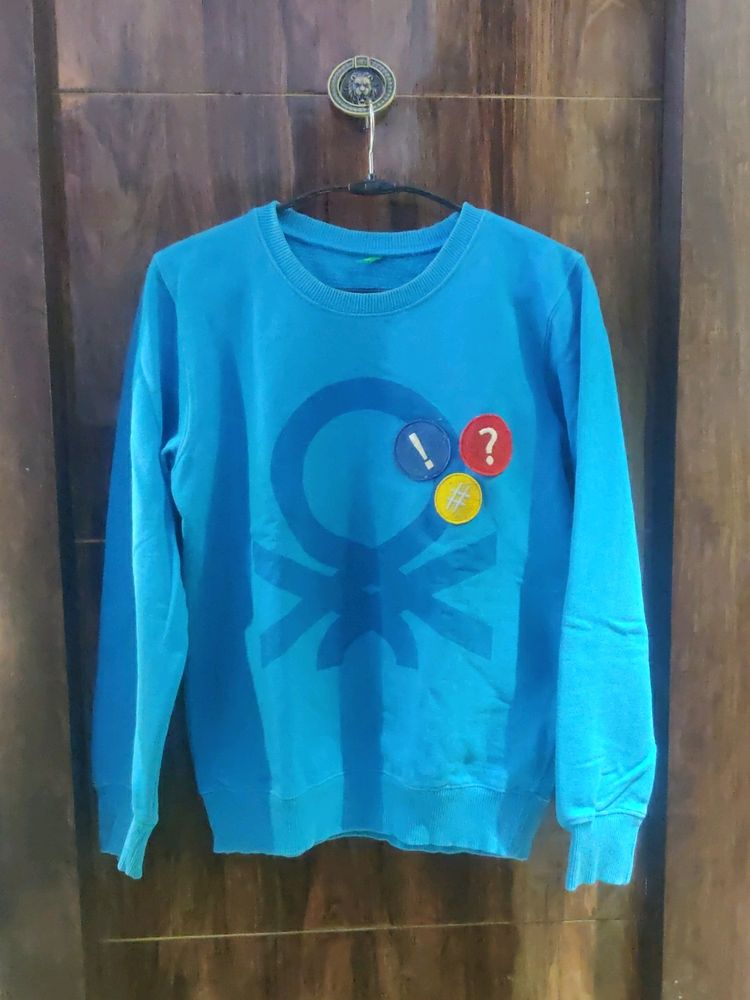 Benetton Sweatshirt 36-38 Chest