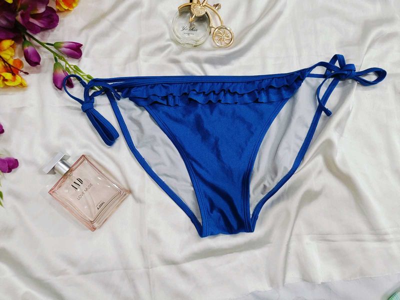 🇳🇿💫💗Blue Ruffle Bikini Bottom