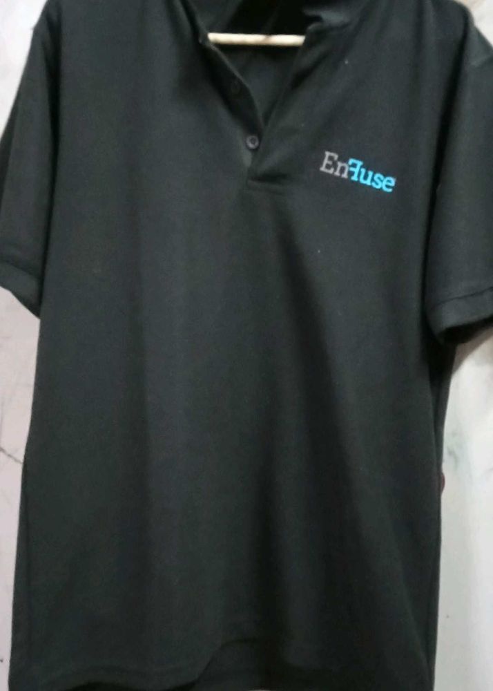 Enfuse Black Polo Shirt