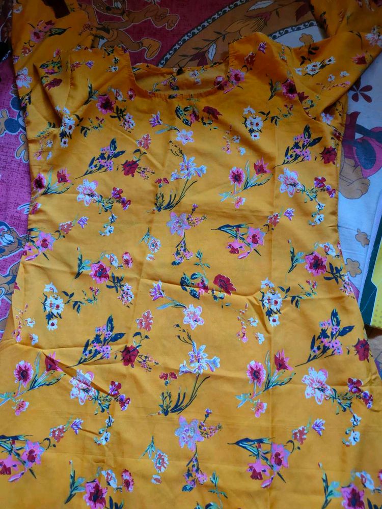 Floral Print Kurti