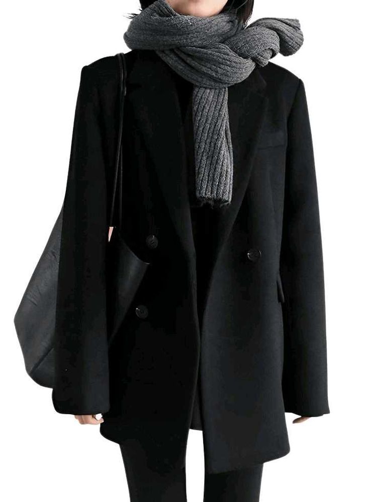 Elegant Korean Overcoat