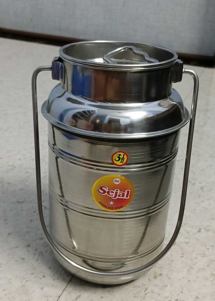 Steel Milk Jar - 3L Capacity 🥛✨