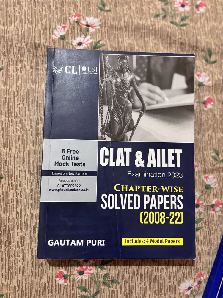 CLAT &amp; AILET Solved Papers