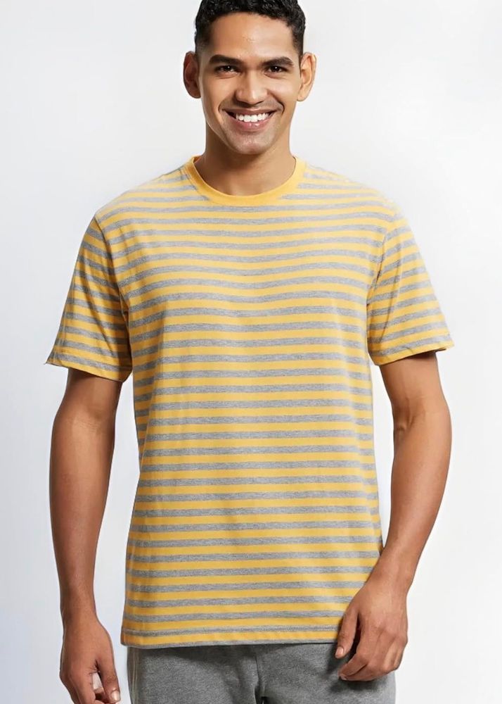 Jockey 2715 Men&#39;s Super Combed Cotton Rich Striped