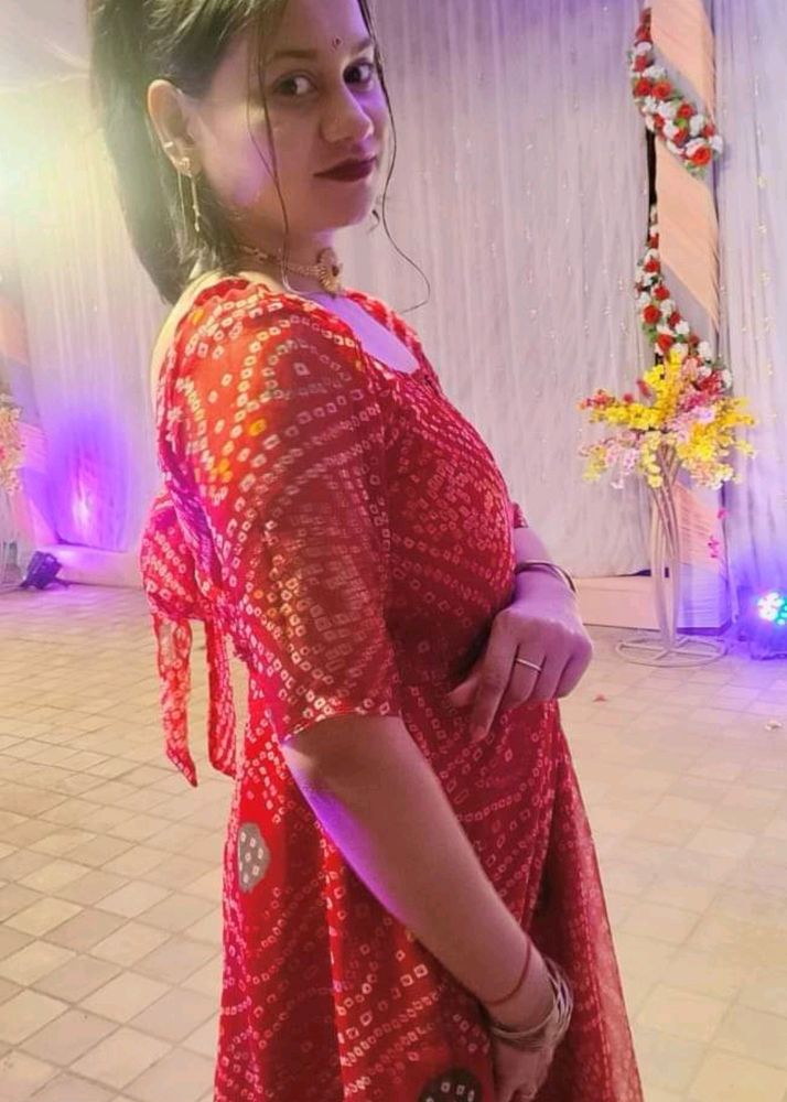 Mehroon Anarkali