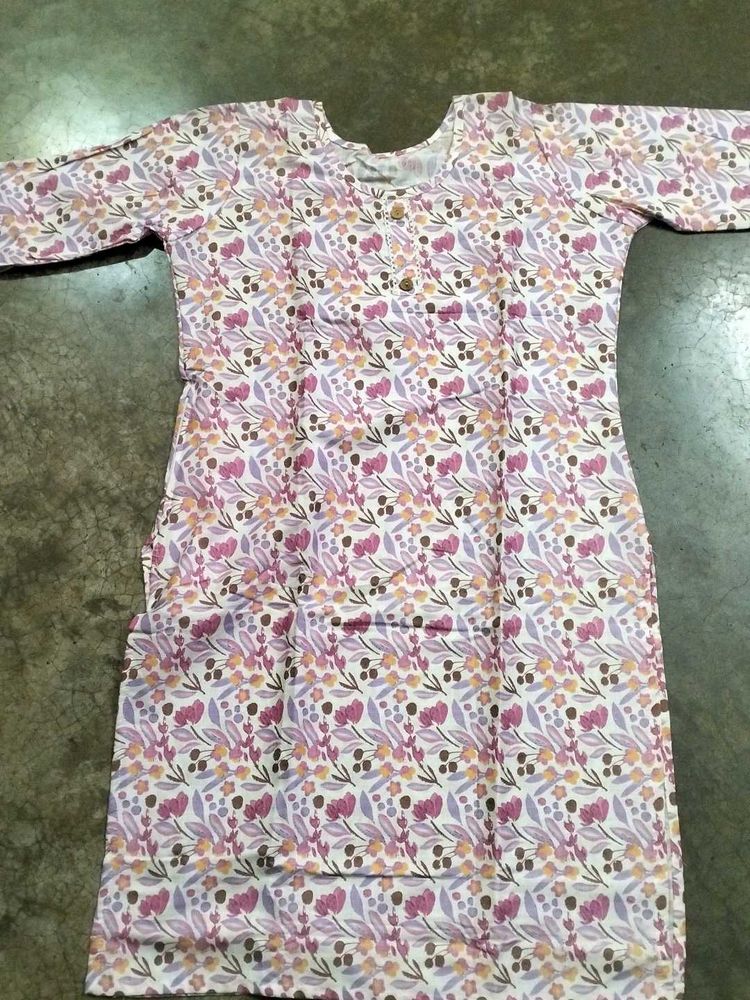 Floral Print Tunic Dress