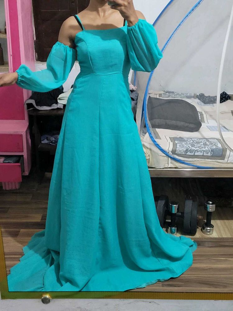 Sea Green Gown