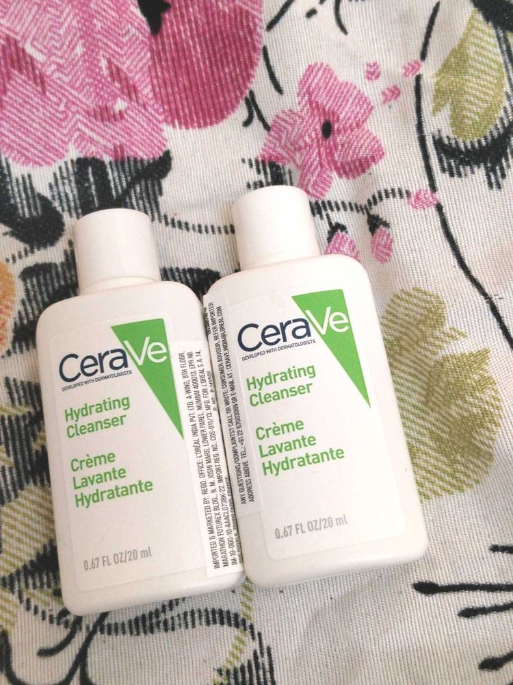 CeraVe Hydrating Cleanser Bundle combo of 2