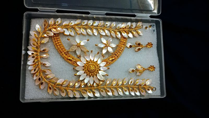 Original Pola Set With sita haar