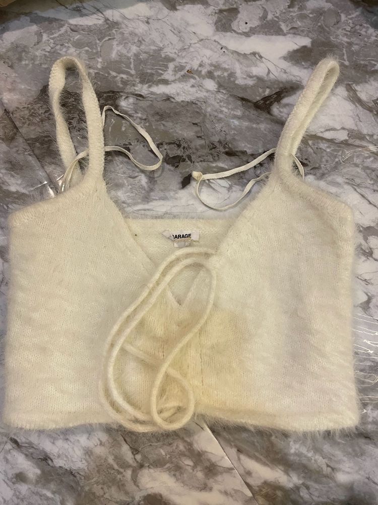 Super Soft White Camisole Top XS-S