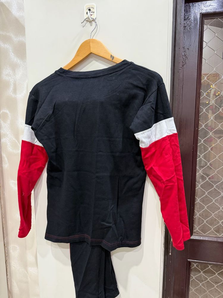 Colorblock Long Sleeve Top