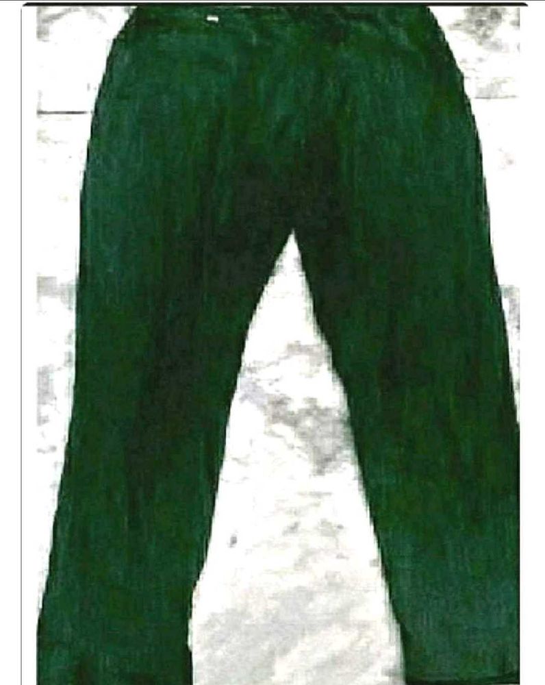 Rayon Green color Pant
