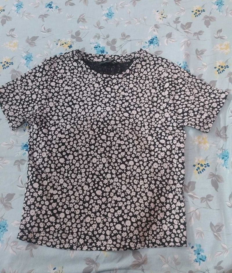 Floral Print T-Shirt