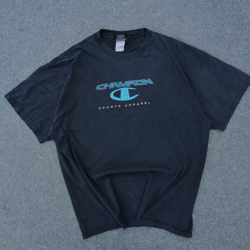 Champion Vintage Look T Shirt For Mens Handpicked