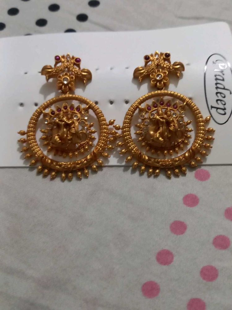 Krishna Radha Earring