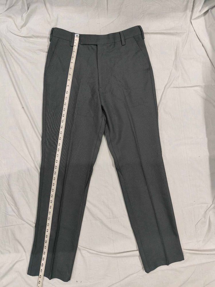 Thick Grey Formal Trousers
