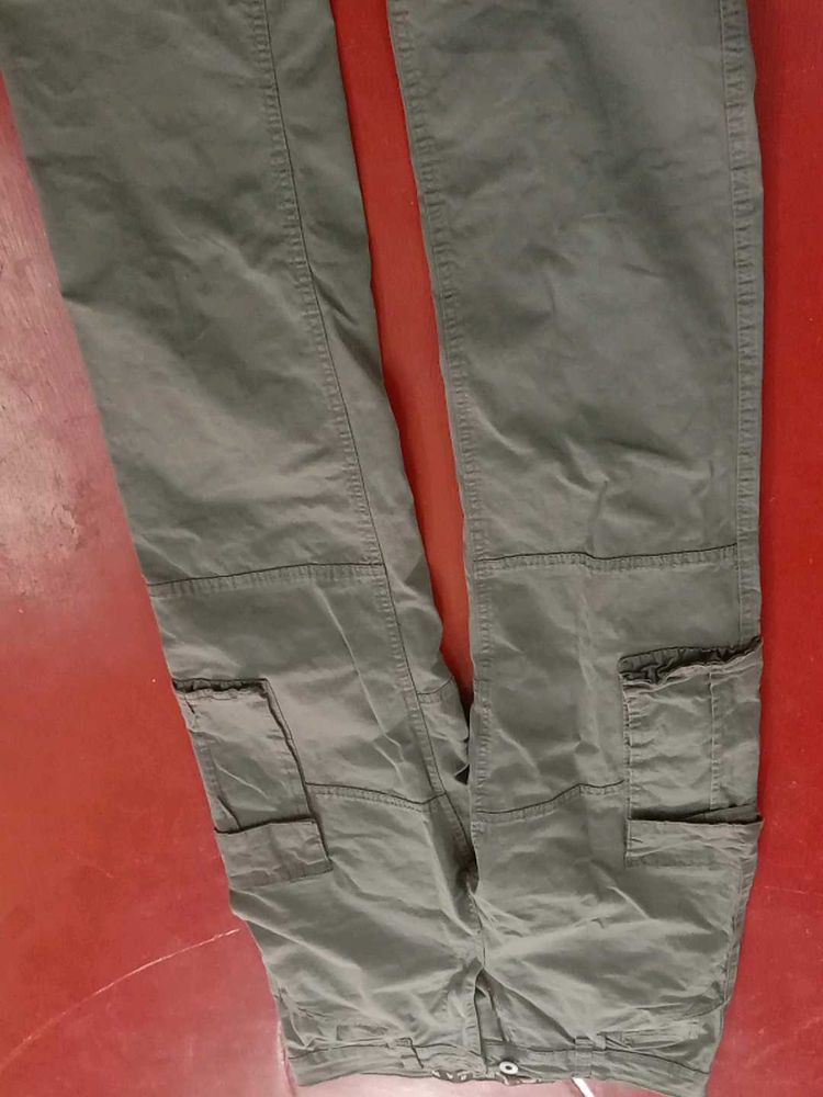 Olive Green Cargo Pants